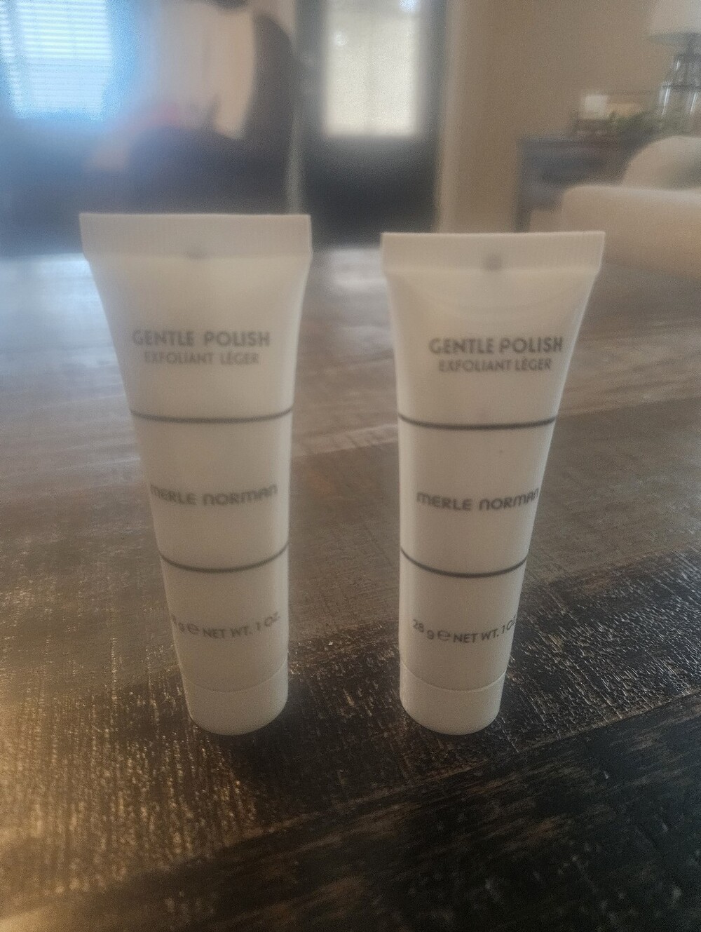 Merle Norman Gentle Polish Exfoliant Tubes - Travel Size